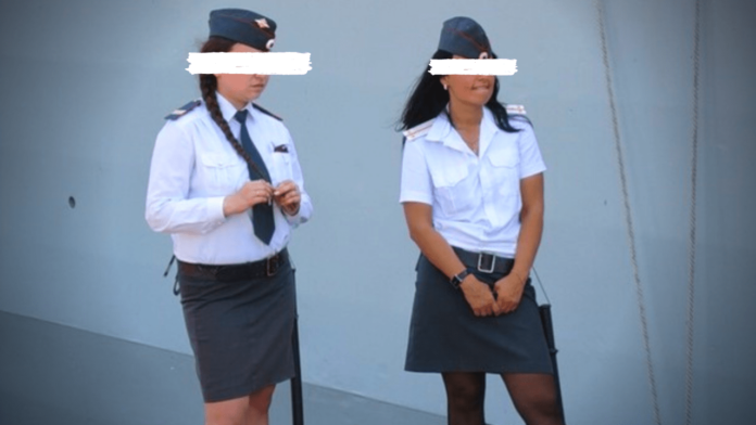 Sexy policewomen in Transnistria